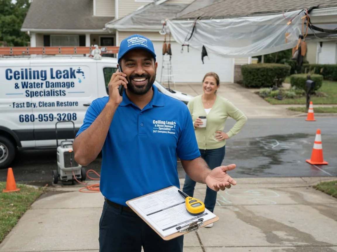 Ceiling Leak Cleanup Elkridge, MD FAQs